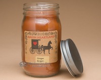 Amish jar candle