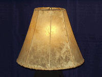 Rawhide "Bell" Lamp Shades