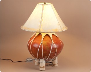 rawhide lamp shades