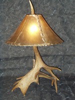 Rawhide Lamp Shades to Create A Western or Southwest Living Room