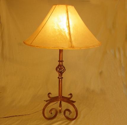 rawhide lamp shades